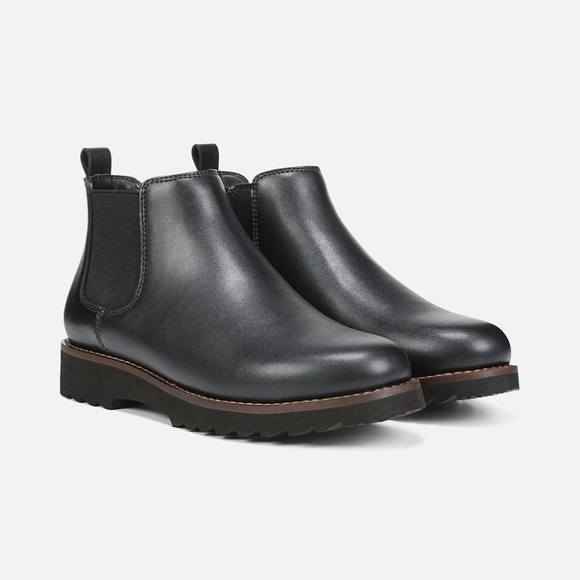 Blondo Rio Waterproof Leather Chelsea Boots Black - Picture 7 of 7